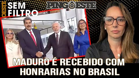 Maduro recebido com honrarias no Brasil por lula [ANA PAULA HENKEL]