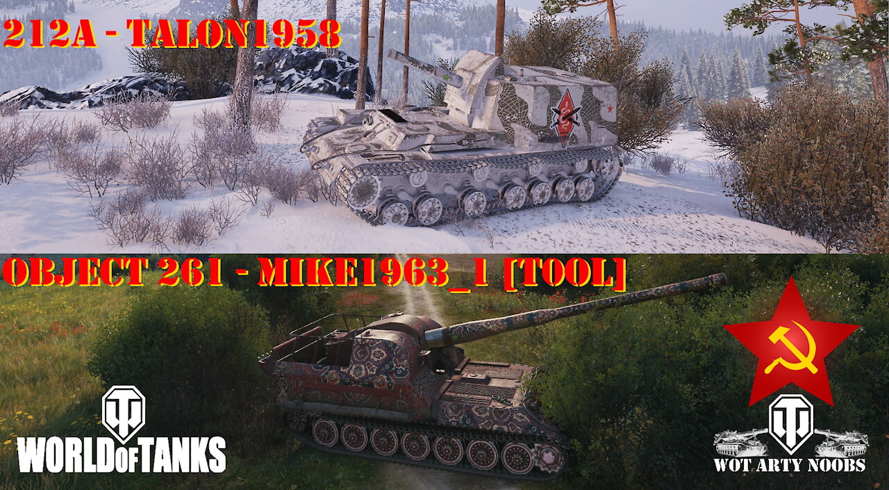 Object 261 & 212a - mike1963_1 [T0OL] & talon1958