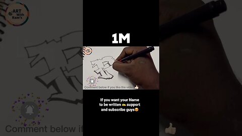 ‘P’ latter drawing videos 👉🏻you can try it guys 🔥 #art #pencil #art_we_inspire #artistic_share