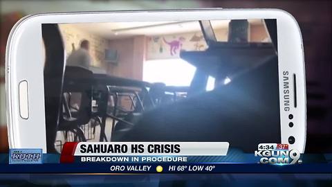 Caught on Cam: Breakdown of crisis procedure at TUSD school
