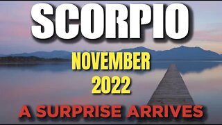 Scorpio ♏️ 😳 A SURPRISE ARRIVES 😳 Horoscope for Today NOVEMBER 2022 ♏️ Scorpio tarot November 2022