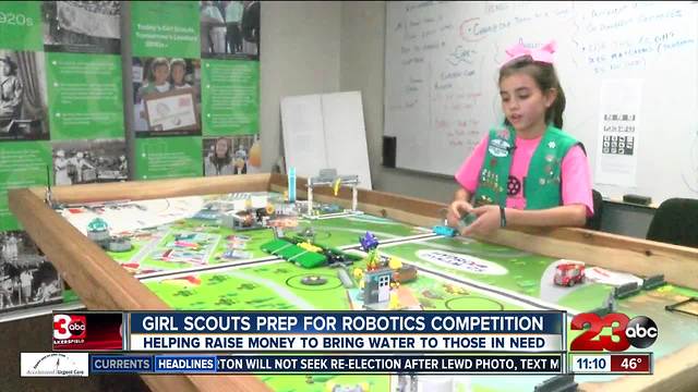 Local Girl Scouts gear up for robotics competition in Visalia