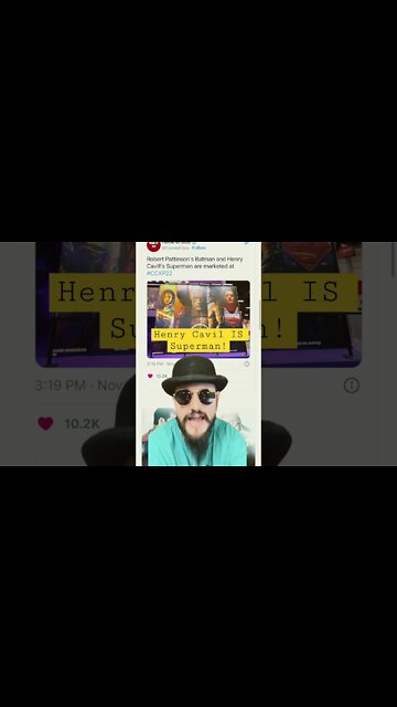 Henry Cavill IS SUPERMAN! Promotional Material Confirms FUTURE at DC