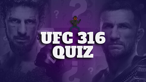 UFC 316 Quiz