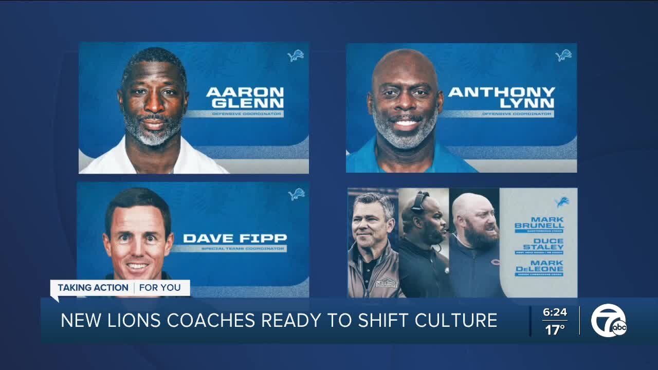 New Lions coaches ready to shift culture