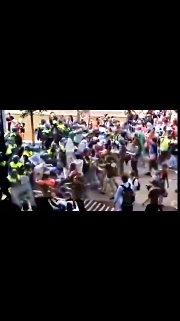 Amsterdam SWAT Gets Carried Away Beating on a Protester