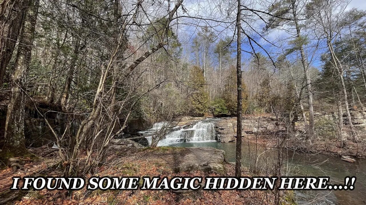 FOUND A MAGICAL WATERFALL DOWN A HIDDEN BACKROAD