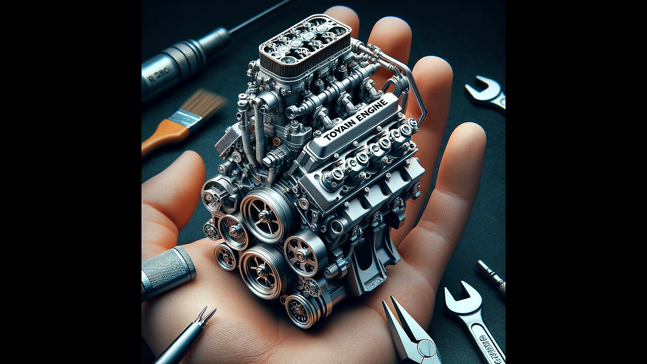 Toyan Engine V8 Model engine