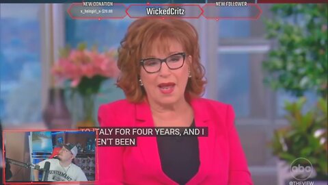 Ukrainians Are Dying And All Joy Behar Is Worried About Is Her Vacation!