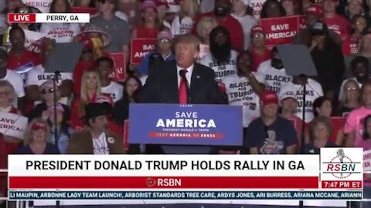 President Trump Rally in Perry Georgia 9/25/2021