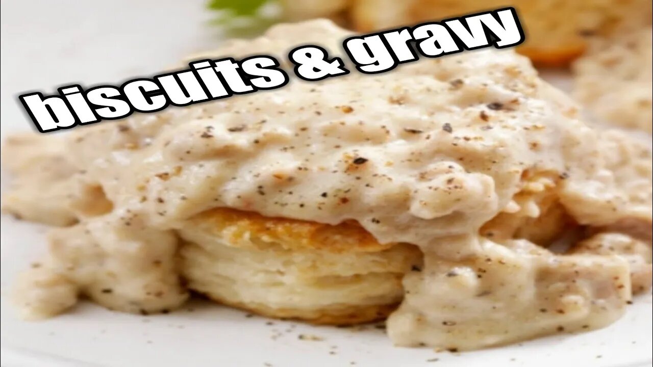 How to make biscuits & gravy | @chronic.eats on IG 😋😻 #breakfast #biscuits #gravy #biscuitsandgravy