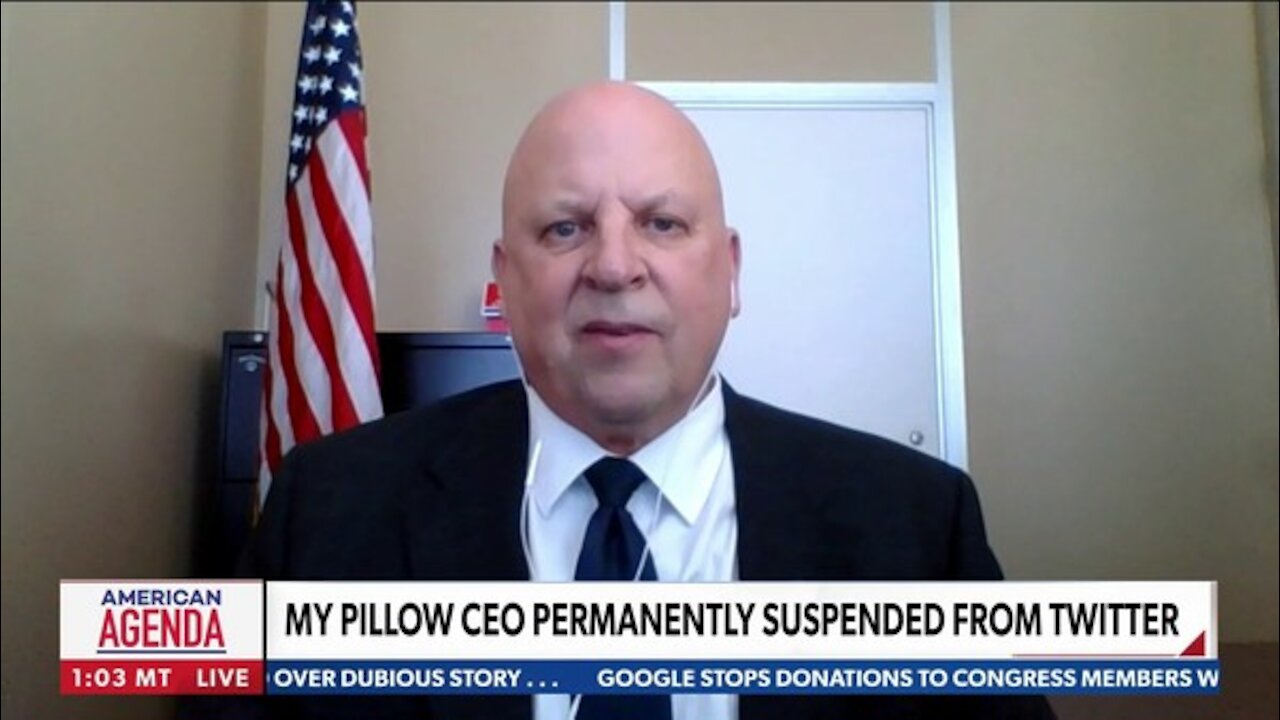 My Pillow CEO Permanently Suspended from Twitter