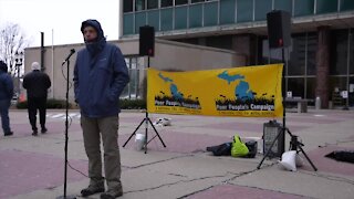 Metro-Lansing Poor People's Campaign hosts community car caravan downtown