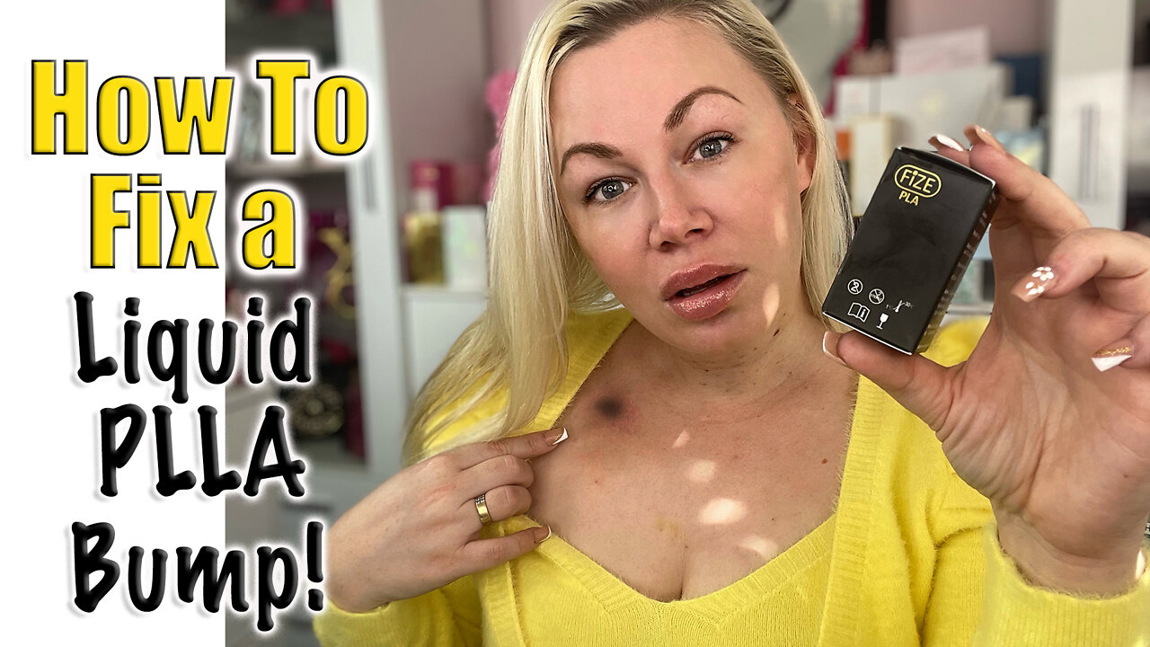 How to Fix A Liquid PLLA Bump at Home !| Code Jessica10 saves you Money