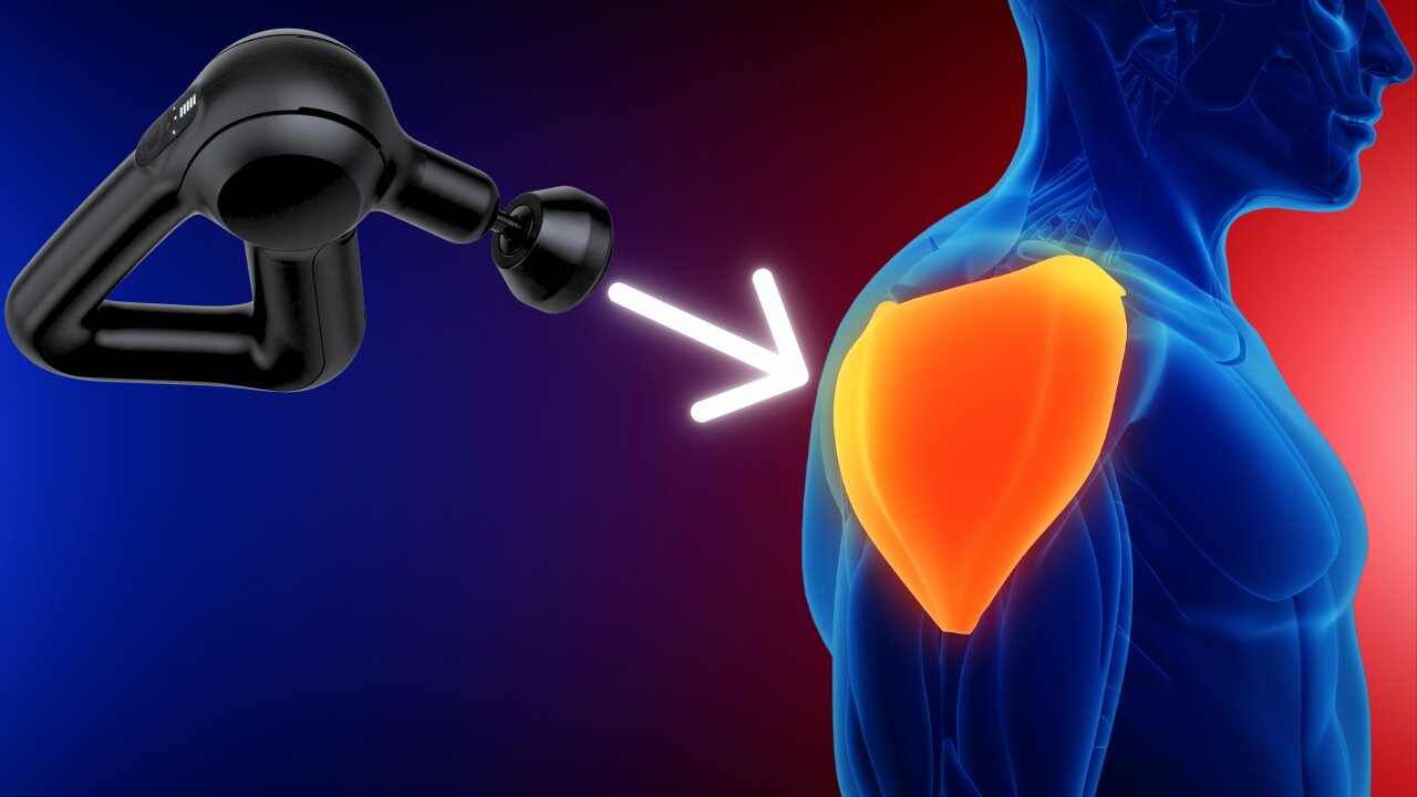 How to Use a Massage Gun on The Shoulder Cap (a.k.a the Deltoid Muscle) - Step-by-Step Guide