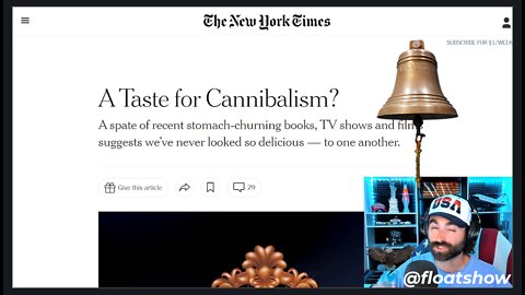 WILD New York Times Article PROMOTING CANNIBALISM! The Left EATING Itself!