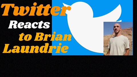 Twitter thoughts on Brian Laundrie