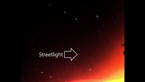 Canon DSLR Versus Light Pollution and Air Traffic