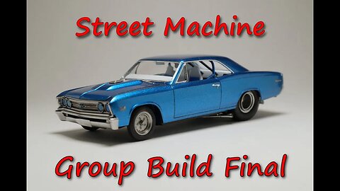 Revell 67 Malibu SS Pro Street/Street Machine GB Final