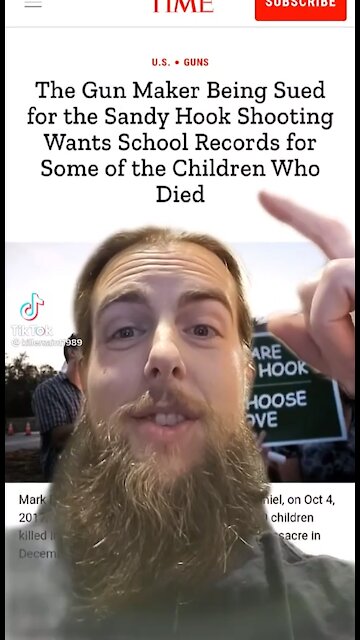 Sandy hook hoax to be exposed by a gun manufacture?