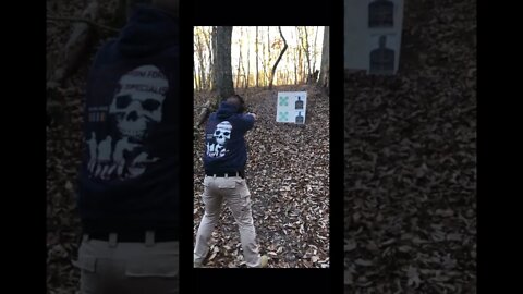 Shooting the CZ P10C, She shoots fast and accurate ALWAYS
