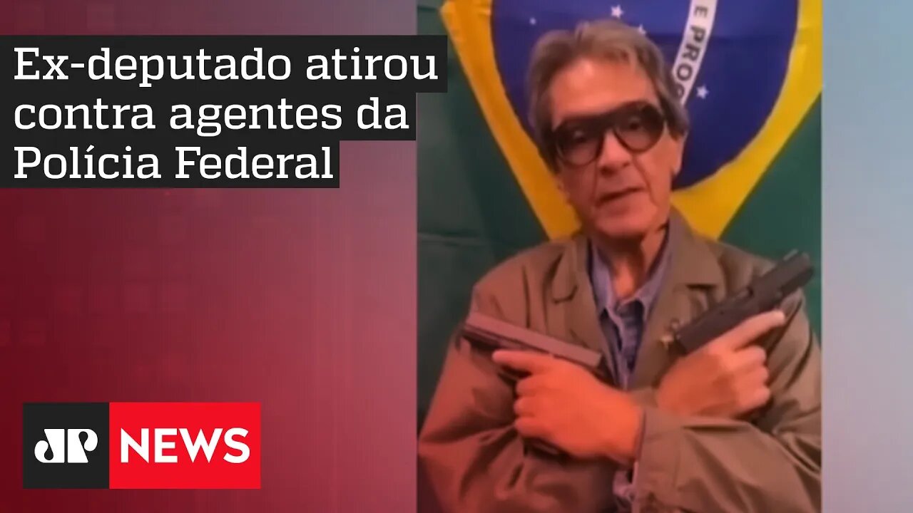 Roberto Jefferson passa madrugada na cadeia após reagir à prisão no Rio