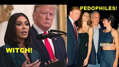 Satanic Witch Kim Kardashian Gets 'Hands On' With Elon Musk Tesla Optimus Robot!