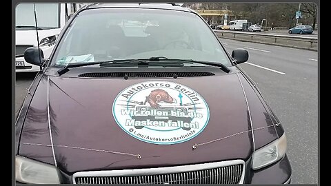 14.01.2023 Autokorso Berlin - Tour durch Charlottenburg - Mitte