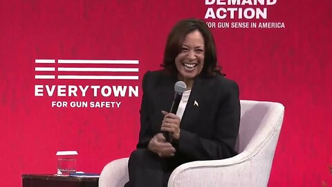 Kamala Harris Opens Her Remarks In Chicago: "Hey, Everybody! Ha Ha Ha Ha."
