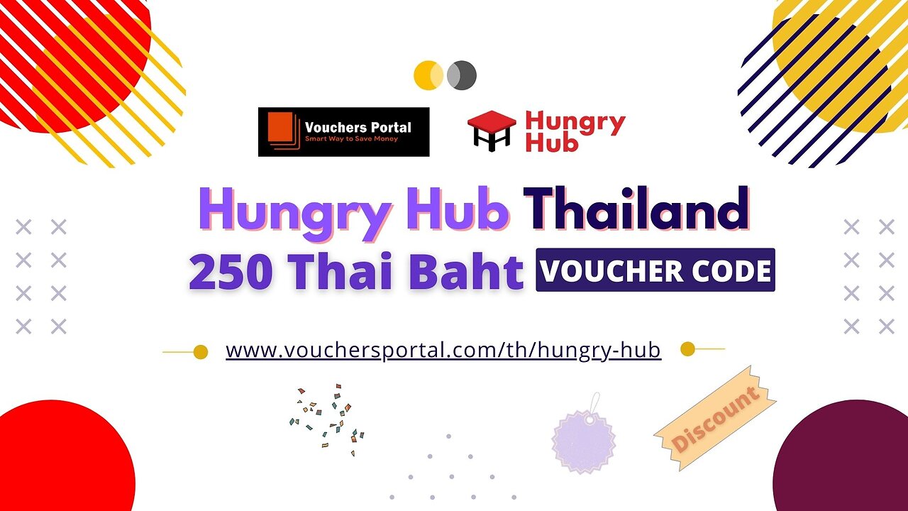 Hungry Hub Voucher code and Promo code in Thailand 2022