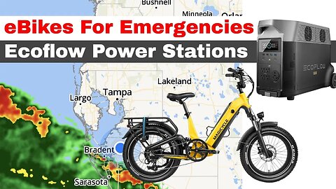 eBike For Emergencies | Ecoflow Power Stations