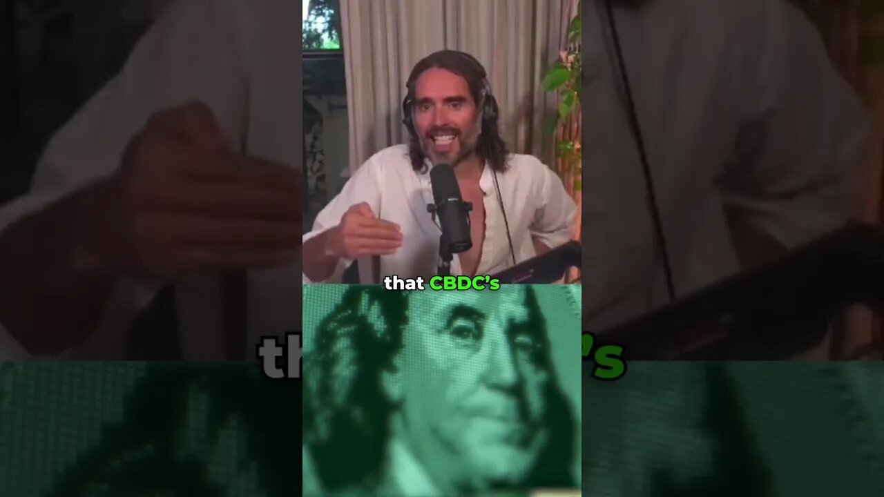 Russell Brand knows CBDCs will be used to control the masses #bitcoin #crypto #shorts