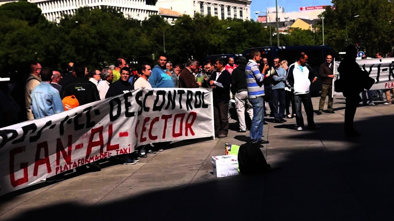 Portugal & Spain 2012 - Madrid Protests