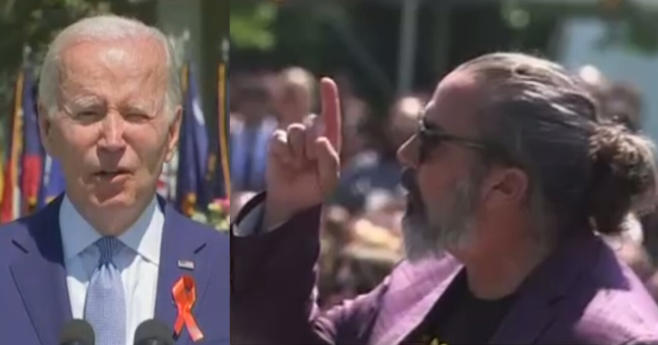 Father of Shooting Victim Removed From WH Event After Interrupting Biden's Gun Control Speech