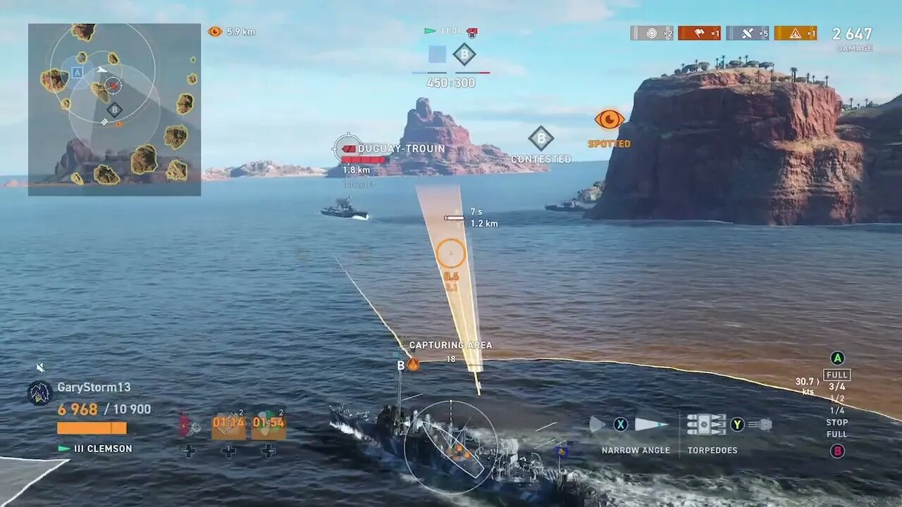 warship legends one on one battle what was he thinking?