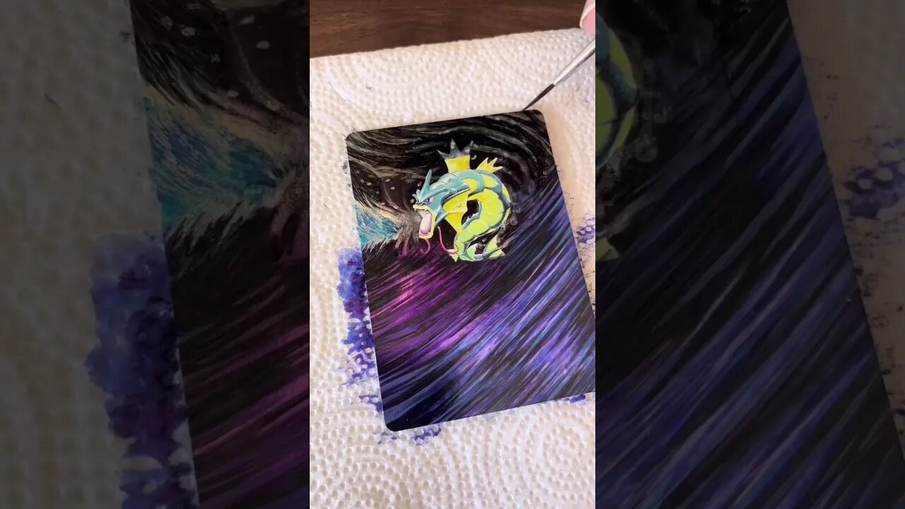 Pintando carta pokémon #pokemon #pokemontcg #short #pokemoncards