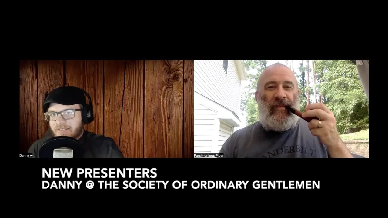 New Presenters—Danny @ The Society of Ordinary Gentlemen