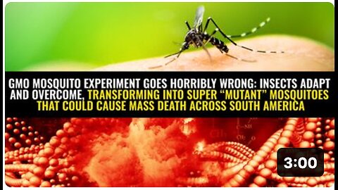 GMO mosquito experiment goes horribly wrong: Insects adapt and overcome