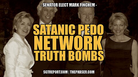 DEVASTATING SATANIC PEDOGATE NETWORK TRUTH BOMBS!! - Senator Elect Mark Finchem