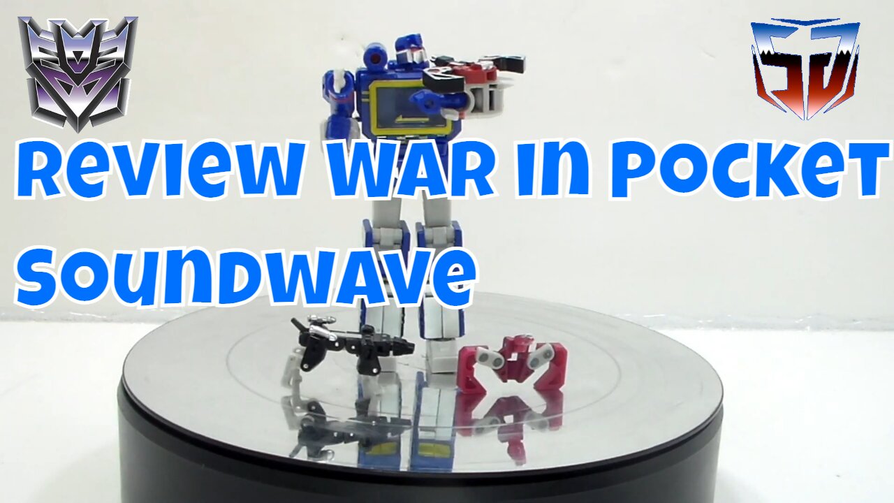 Toy Review War in Pocket mini soundwave