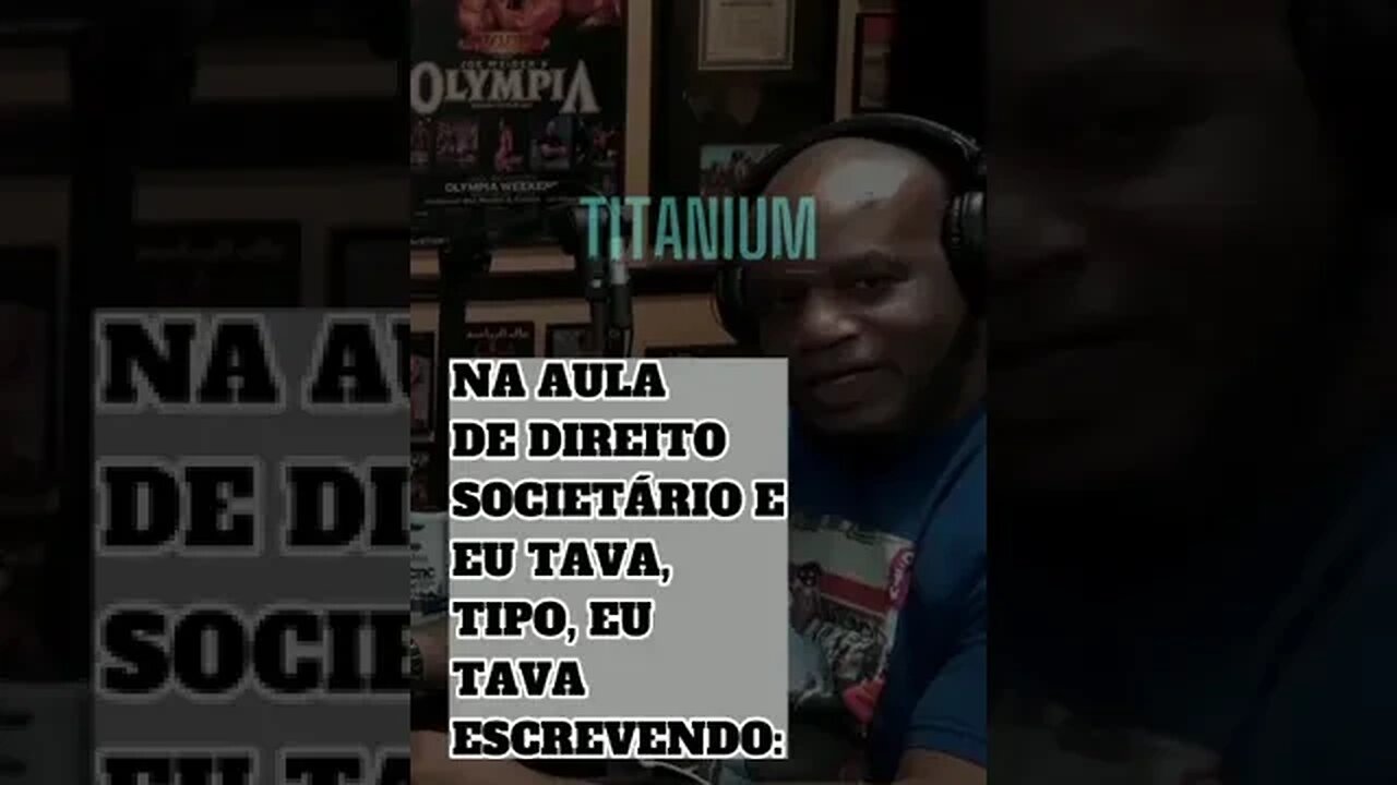 Ele foi um dos primeiros a usar dumbbell de 100kg