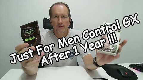 Just For Men Control GX Grey Reducing Shampoo Review After 1 Year