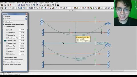 Tipos de apoio em vigas Engenheiro Estrutural