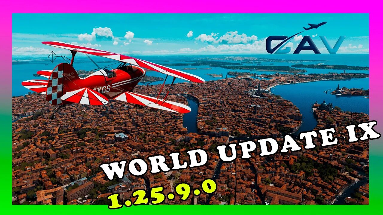 ATUALIZAÇÃO MICROSOFT FLIGHT SIMULATOR (WORLD UPDATE IX)