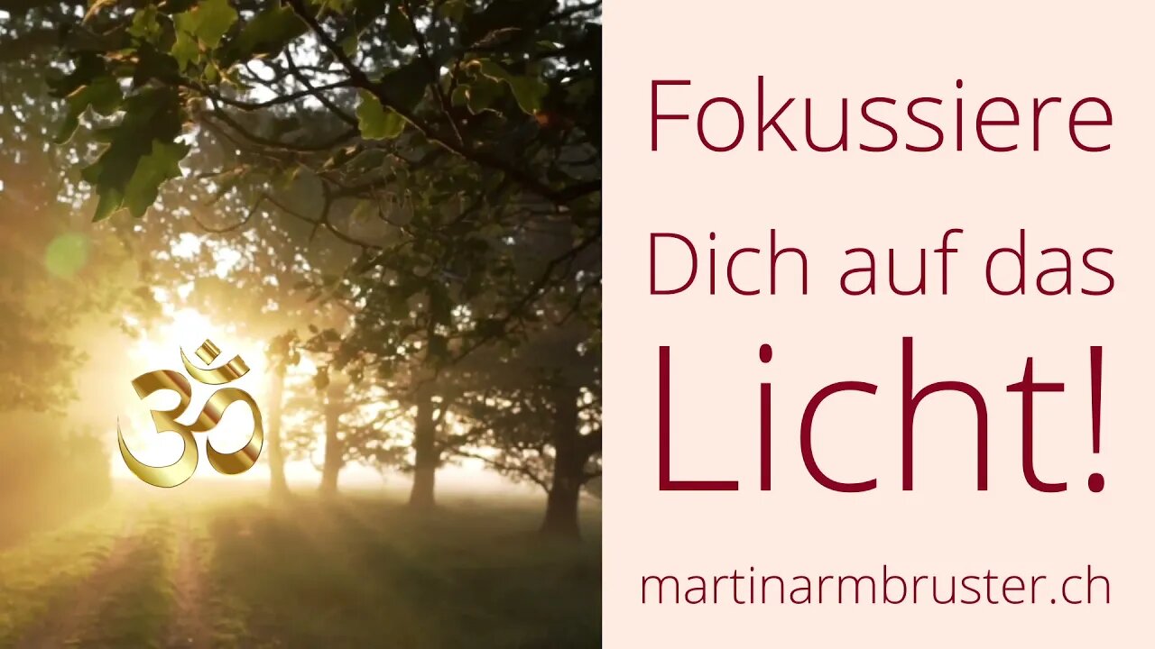 Personal Coaching Online - Fokussiere Dich auf das Licht!