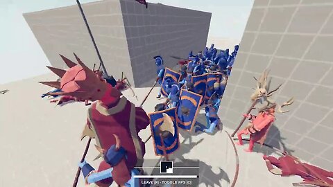 Fort Siege Simulation Totally Accurate Battle Simulator (TABS)