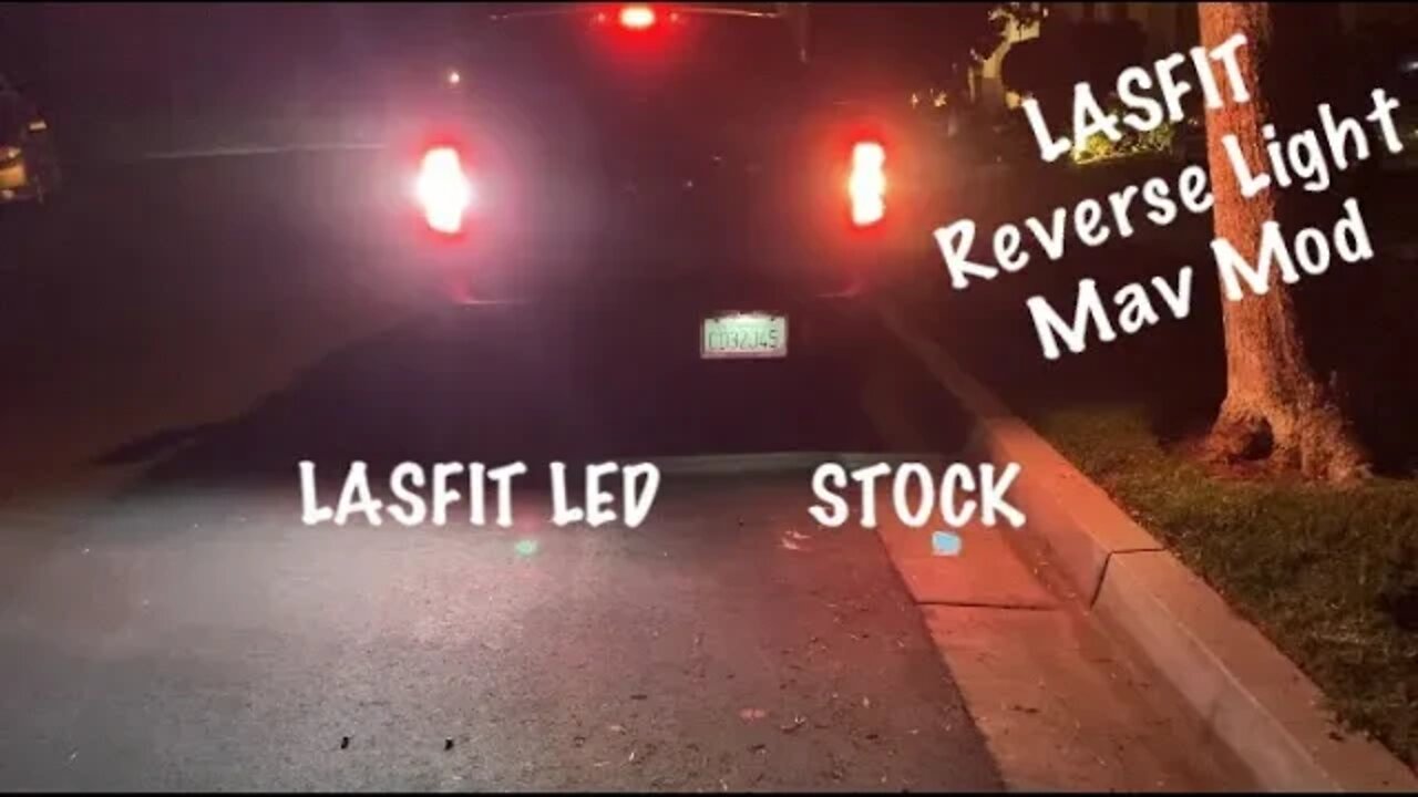 LASFIT Backup LED Maverick Mod. Do I Really Need It? (fixed video)