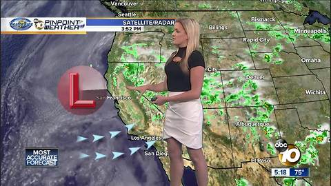 10News Pinpoint Weather with Jennifer Delacruz