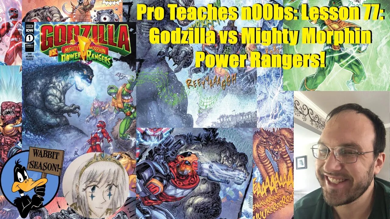 Pro Teaches n00bs: Lesson 77: Godzilla vs Mighty Morphin Power Rangers