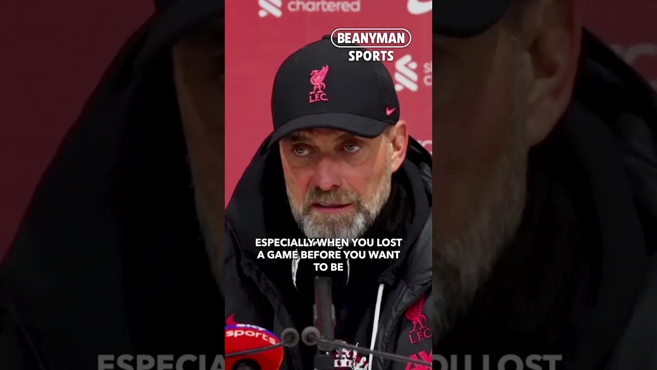 'I knew we can play good football but there's always a reason why we didn't do it!' | Jurgen Klopp